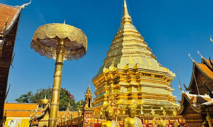 Private Doi Suthep Temple Handicraft Center and Sticky Waterfall