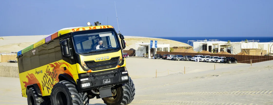Doha Monster Bus Tour in the Desert