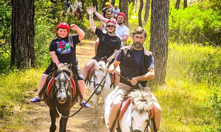 Horse Riding in the Forest from Kusadasi