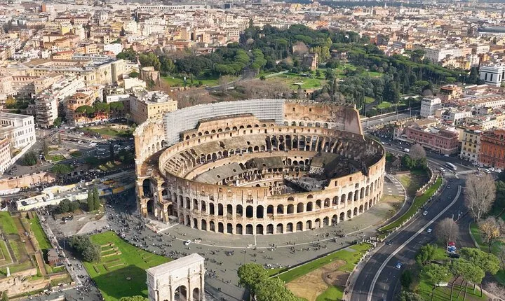 Colosseum,Arena,Palatine Hill & Roman Forum with Audio Guide App