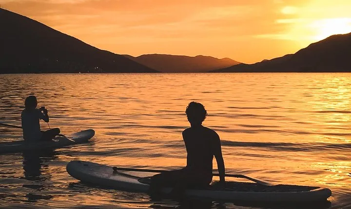 Sunset Stand Up Paddleboard (SUP) Tour of Bay of Kotor