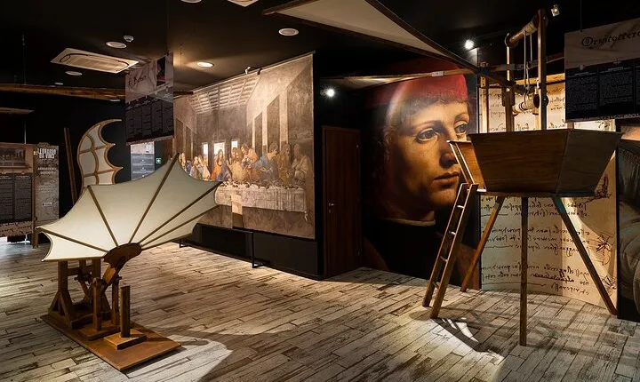 Leonardo da Vinci Museum tour and Interactive Activities