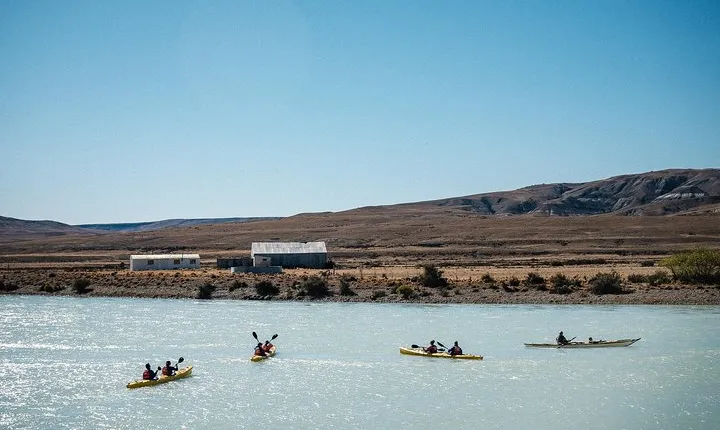 Kayak Full-Day Activity in La Leona River from El Calafate