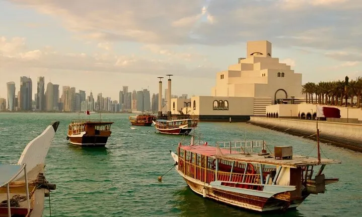 Explore Doha: City Tour & Dhow Boat Cruise Adventure