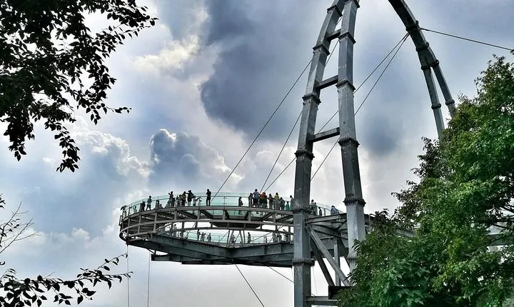 Private Transportation to UFO Glass Platform with English Speaking Driver