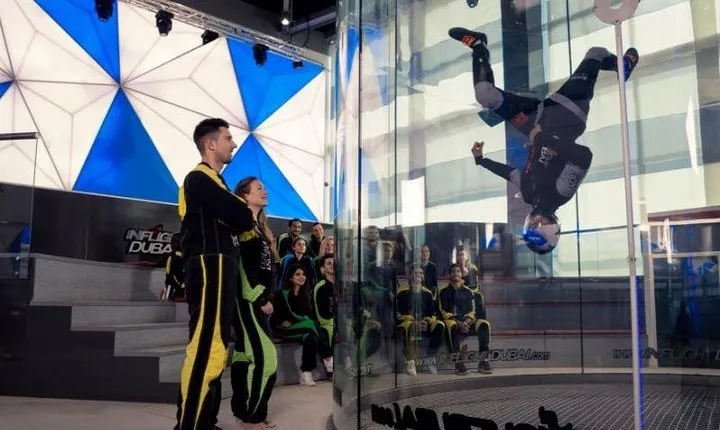 Dubai's Largest Indoor Skydive 2 flights 
