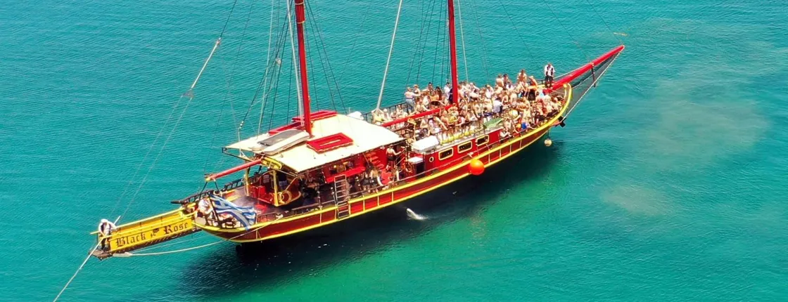 Sunset cruise at Saint George Bay