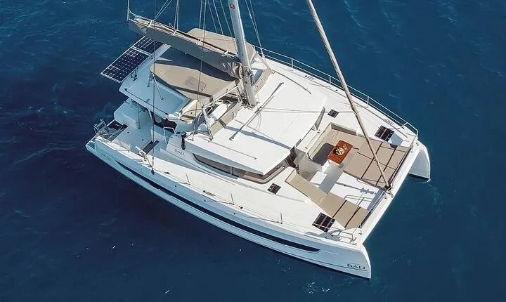 CATAMARAN Kleftiko Poliegos & Round of Milos Lunch with Openbar