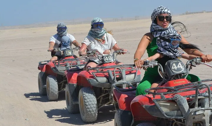 Super Moto Marine Safari by ATV Quad And Snorkeling - Marsa Alam