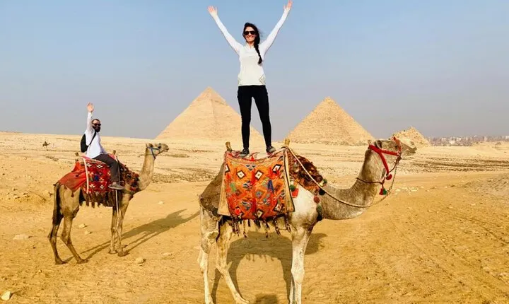 Giza Pyramids - Sphinx & Saqqara & Memphis
