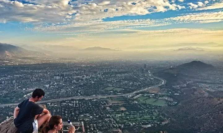 Private Panoramic easy Half Day Hiking from Santiago, Carbon Neutral