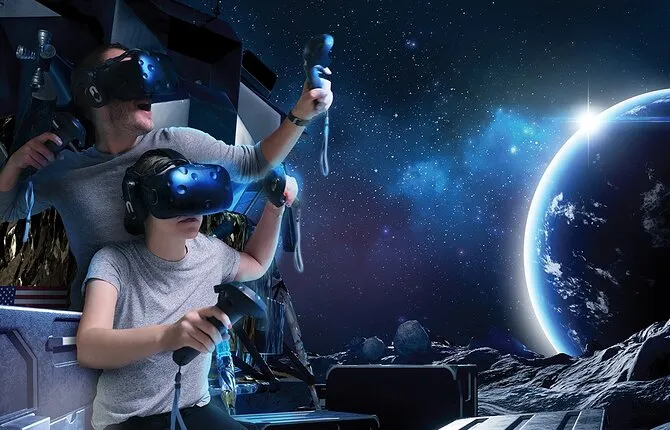 Virtual Room Paris - 1st virtual reality team experience