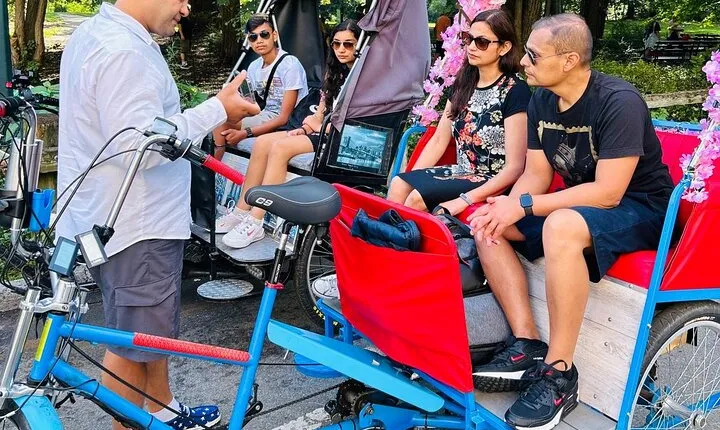 NYC Central Park guided Pedicab Tour - 1 hour