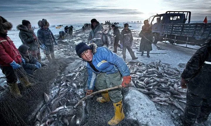 2 Days Private Tour to Chagan Lake Winter Fishing from Harbin
