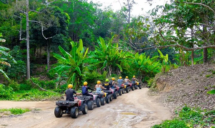 ATV Riding and Zipline Adventure Tour From Phuket