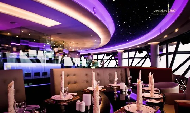 Dining in the Clouds above Kuala Lumpur