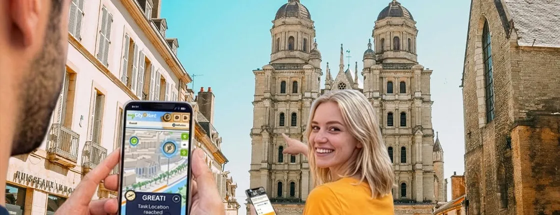 Self-guided digital scavenger hunt in Dijon