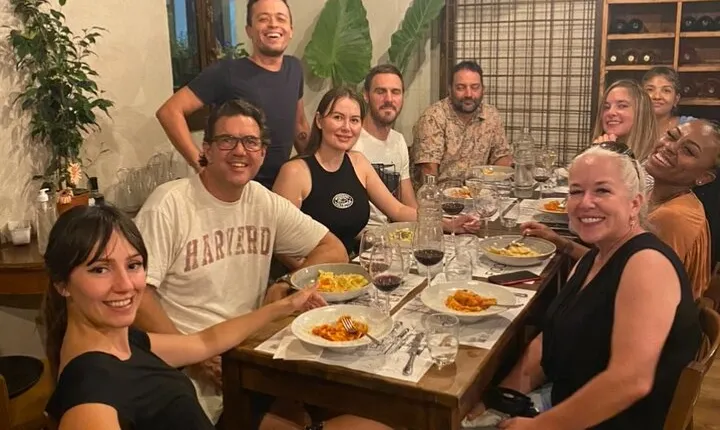 Delicious Roman Dinner after Juicy Roman history
