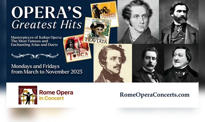 Rome: OPERA'S GREATEST HITS (Concert + Aperitif)