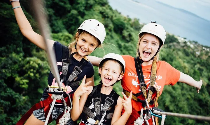 Vanuatu Jungle - The Big Zipline Trek Tour from Port Vila