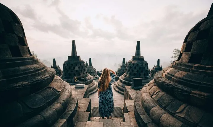 Borobudur Temple Climb To The Top & Prambanan Temple - 1 day tour