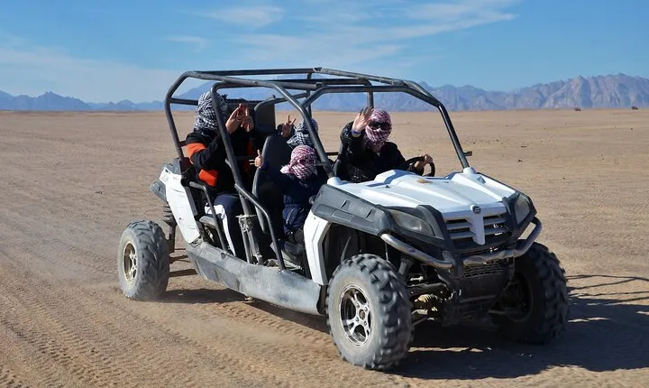 Dune Buggy Desert Trip to Bedouin Village from Sharm El Sheikh
