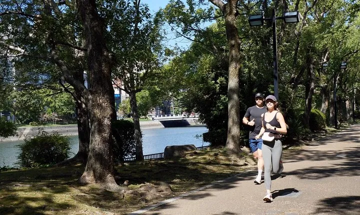Hiroshima 5k Running Tour of Hijiyama Park