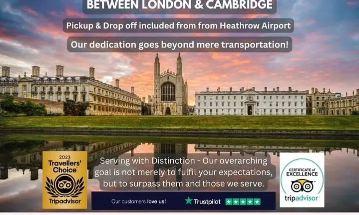 Private Transfer between London & Cambridge - Meet & Greet
