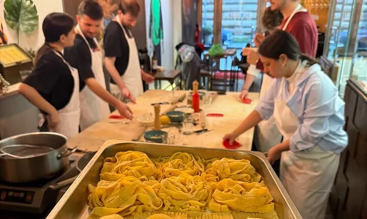 Florence; Cooking Course Pasta/Tiramisu and Lots of Wine