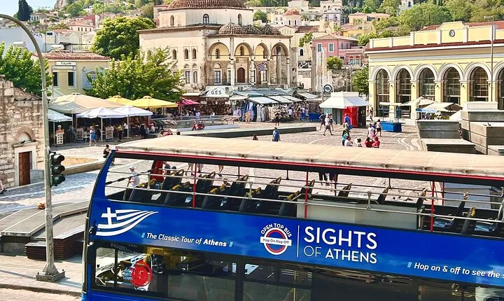 Hop-On Hop-Off Bus and Acropolis Museum Ticket