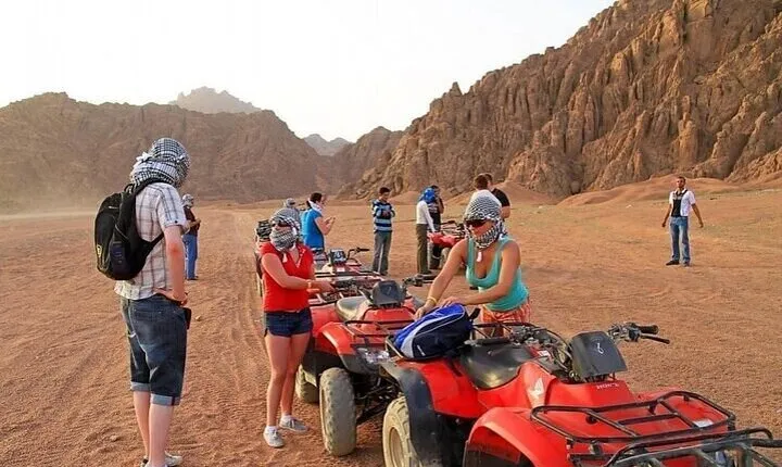 3-Hour Desert Quad Biking Safari in Marsa Alam