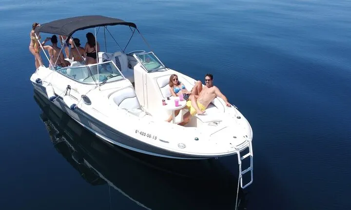 Sea Ray Boat Navigation 11 Passengers in Marbella