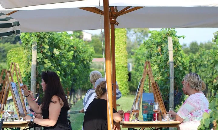 Art Experience with Food and Wine Tasting in Lazise
