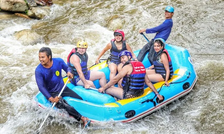 5 km Rafting, ATV & Zipline Tour From Krabi