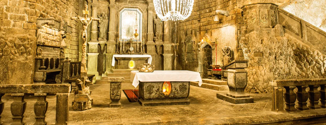 Wieliczka Salt Mine guided tour with hotel transfers