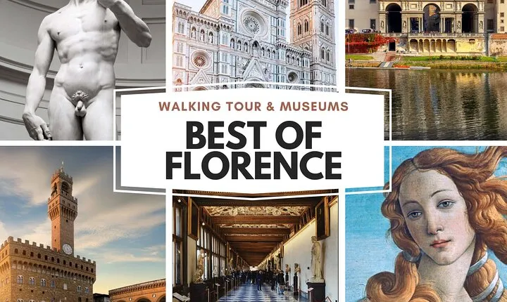 Small Group Uffizi & Accademia Museum with Walking Tour