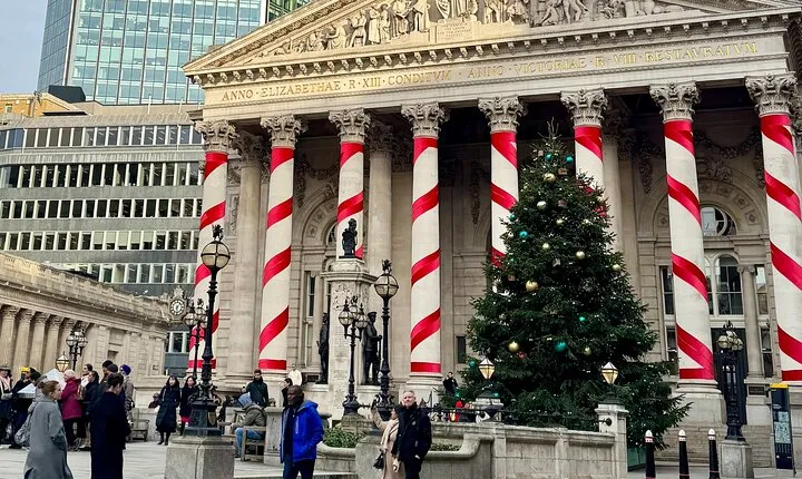 London Christmas Walking Tour to Leadenhall Market