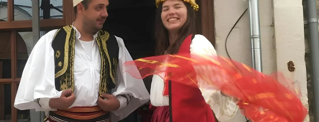 Albanian traditional costume experience in Gjirokastër