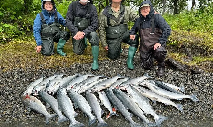 Half day Alaska Salmon Fishing on the Kenai Peninsula
