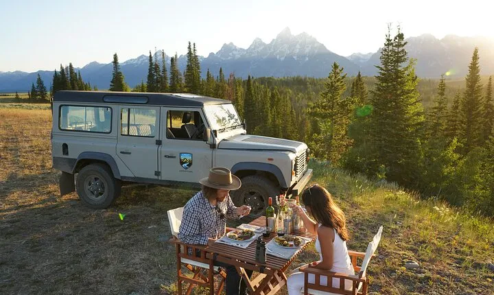 Afternoon Private Grand Teton Tour with Picnic Dinner