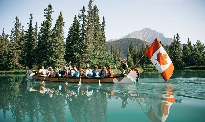 River Explorer | Big Canoe Tour in Banff National Park
