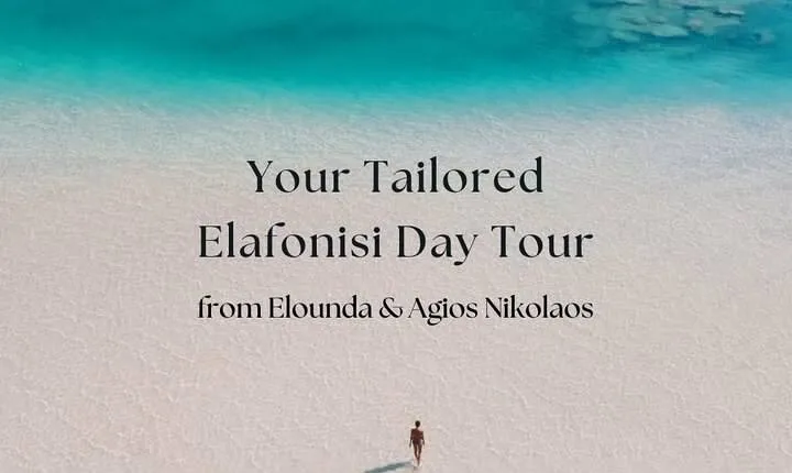 Your Tailored Elafonisi Escape. Luxury Day Tour from Elounda.