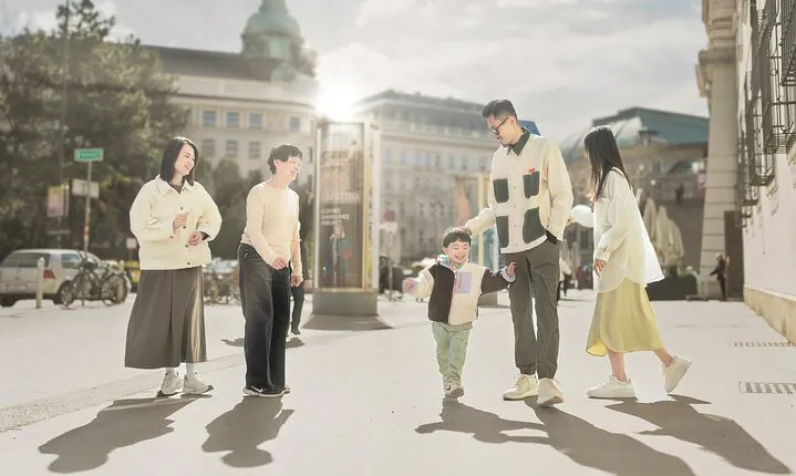 Family Sightseeing Photoshooting Vienna