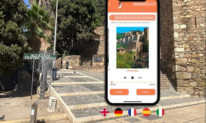 Alcazaba Malaga Self-guided tour created by local guide. NO TICKET