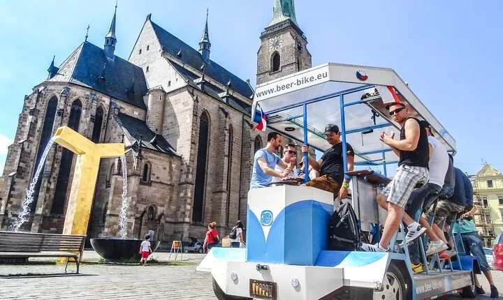 Sightseeing Tour in the Czech Republic: Beer Bike in Pilsen