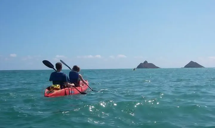 Surf or Kayak or Standup Paddle board in Lanikai, Kailua, Oahu