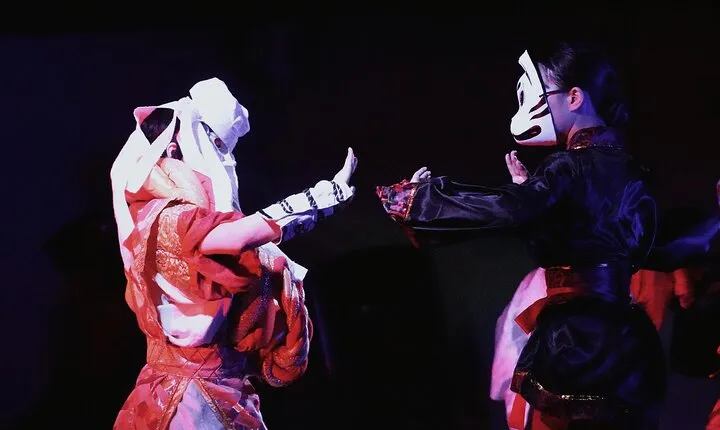 Tokyo Tower Night Show: Traditional Japan Festival Culture Dance