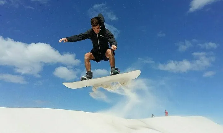 Sandboarding in Atlantis Dunes Cape Town