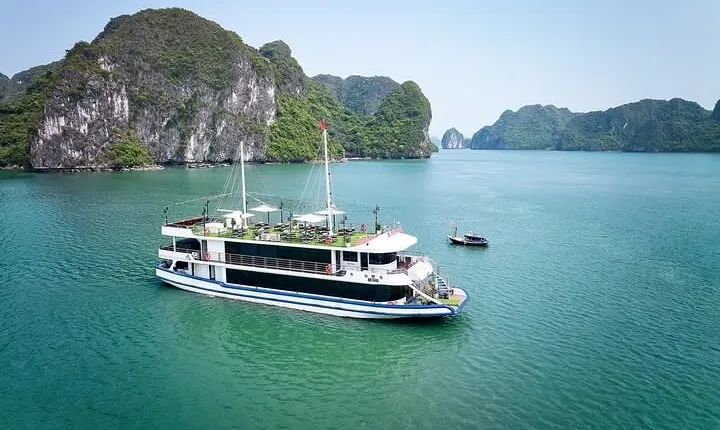 Arcady Premium Halong 5-Star Day Cruise, Buffet, Caves, Kayak