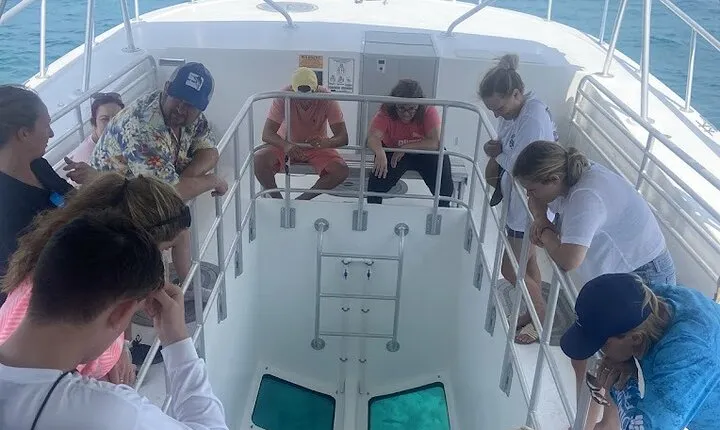 Day Tour Glass Bottom Boat In Islamorada